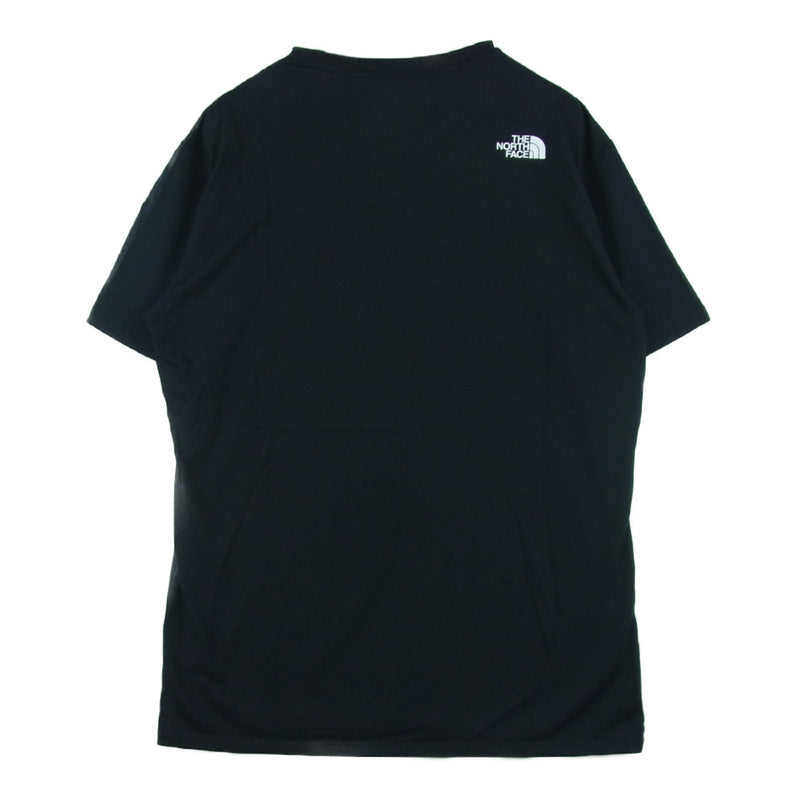 THE NORTH FACE ノースフェイス NT32171 S/S Big Logo Tee ショート スリーブ ビッグ ロゴ 半袖 Tシャツ ブラック系 L【新古品】【未使用】【中古】