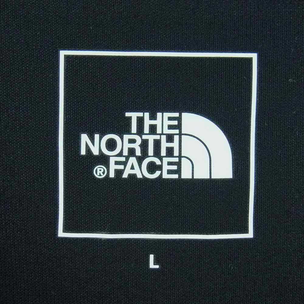 THE NORTH FACE ノースフェイス NT32171 S/S Big Logo Tee ショート スリーブ ビッグ ロゴ 半袖 Tシャツ ブラック系 L【新古品】【未使用】【中古】