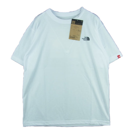 THE NORTH FACE ノースフェイス NT32158 S/S Square Camouflage Tee ショート スリーブ スクエア カモフラージュ 半袖 Tシャツ ホワイト系 L【新古品】【未使用】【中古】