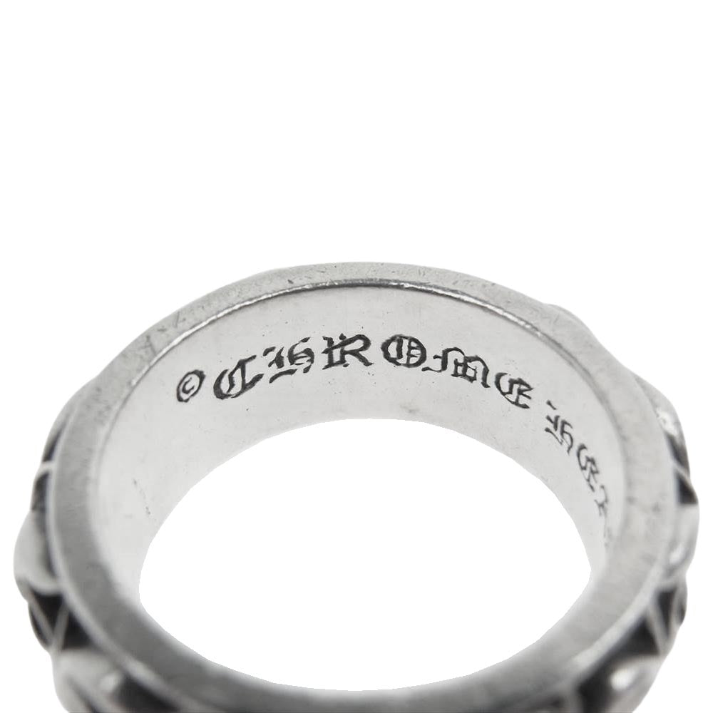 CHROME HEARTS クロムハーツ（原本無） ETRNITY VINE BAND エタニティ ヴァイン バンド リング シルバー系【中古】