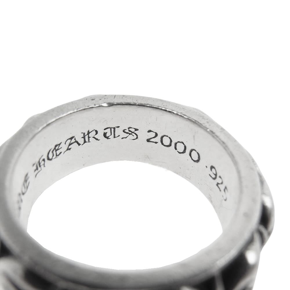 CHROME HEARTS クロムハーツ（原本無） ETRNITY VINE BAND エタニティ ヴァイン バンド リング シルバー系【中古】