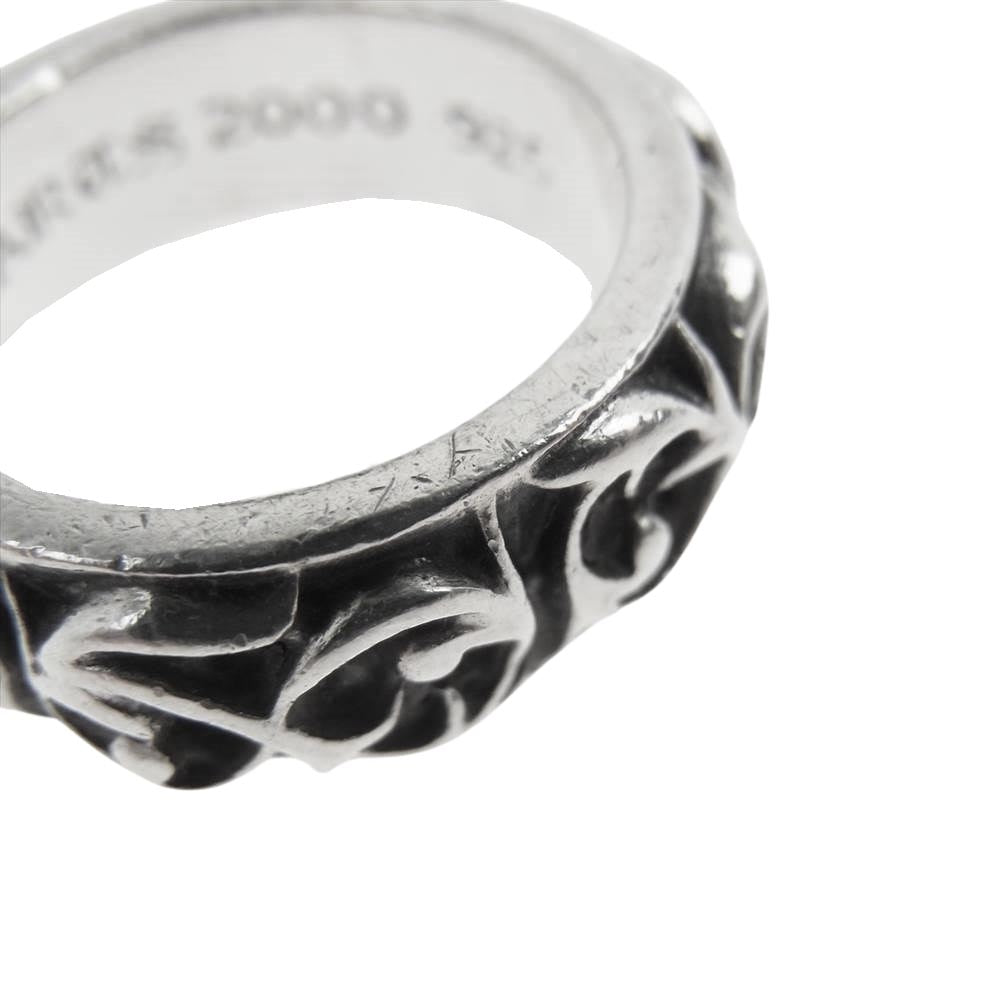 CHROME HEARTS クロムハーツ（原本無） ETRNITY VINE BAND エタニティ ヴァイン バンド リング シルバー系【中古】