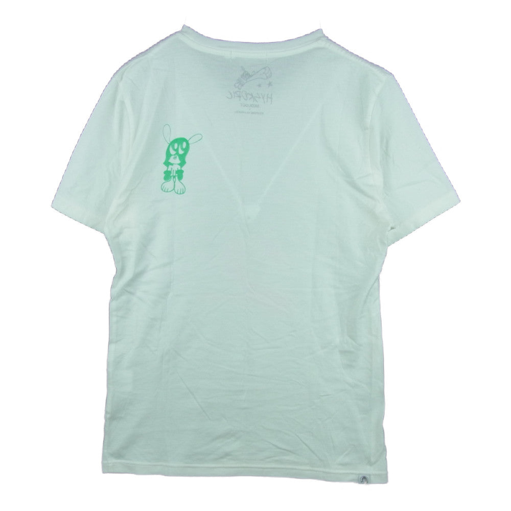 HYSTERIC GLAMOUR ヒステリックグラマー 0251CT34 SKOLOCT スコロクト プリント 半袖 Tシャツ ホワイト系 S【中古】