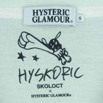 HYSTERIC GLAMOUR ヒステリックグラマー 0251CT34 SKOLOCT スコロクト プリント 半袖 Tシャツ ホワイト系 S【中古】