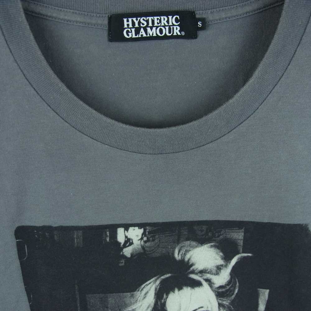 HYSTERIC GLAMOUR ヒステリックグラマー 0232CT23 DESTROY ALL MONSTERS フォト プリント 半袖 Tシャツ グレー系 S【中古】