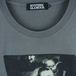 HYSTERIC GLAMOUR ヒステリックグラマー 0232CT23 DESTROY ALL MONSTERS フォト プリント 半袖 Tシャツ グレー系 S【中古】