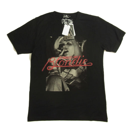 HYSTERIC GLAMOUR ヒステリックグラマー 0253CT04 BLONDIE ブロンディー フォト Tシャツ ブラック系 S【新古品】【未使用】【中古】