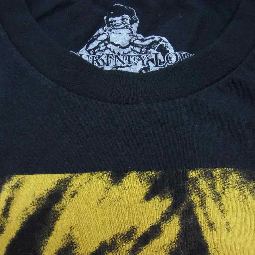 HYSTERIC GLAMOUR ヒステリックグラマー 0241CT30 COURTNEY LOVE コートニー ラブ DIRTY BLONDE プリント Tシャツ ブラック系 S【新古品】【未使用】【中古】