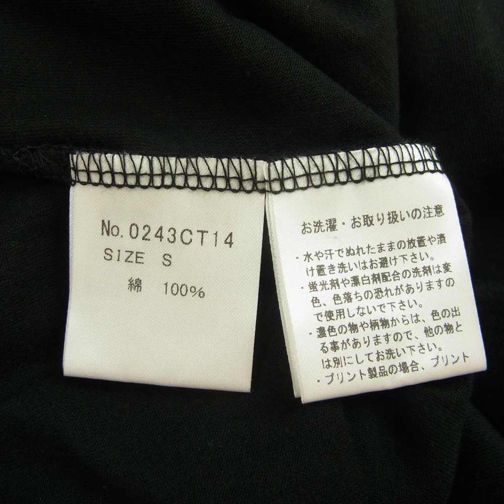 HYSTERIC GLAMOUR ヒステリックグラマー 0243CT14 VIVA! HYSTERIC ガールプリント Tシャツ ブラック系 S【新古品】【未使用】【中古】