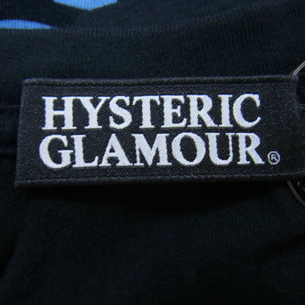 HYSTERIC GLAMOUR ヒステリックグラマー 0243CT20 30周年 30th ANNIVERSARY プリント Tシャツ ブラック系 S【新古品】【未使用】【中古】
