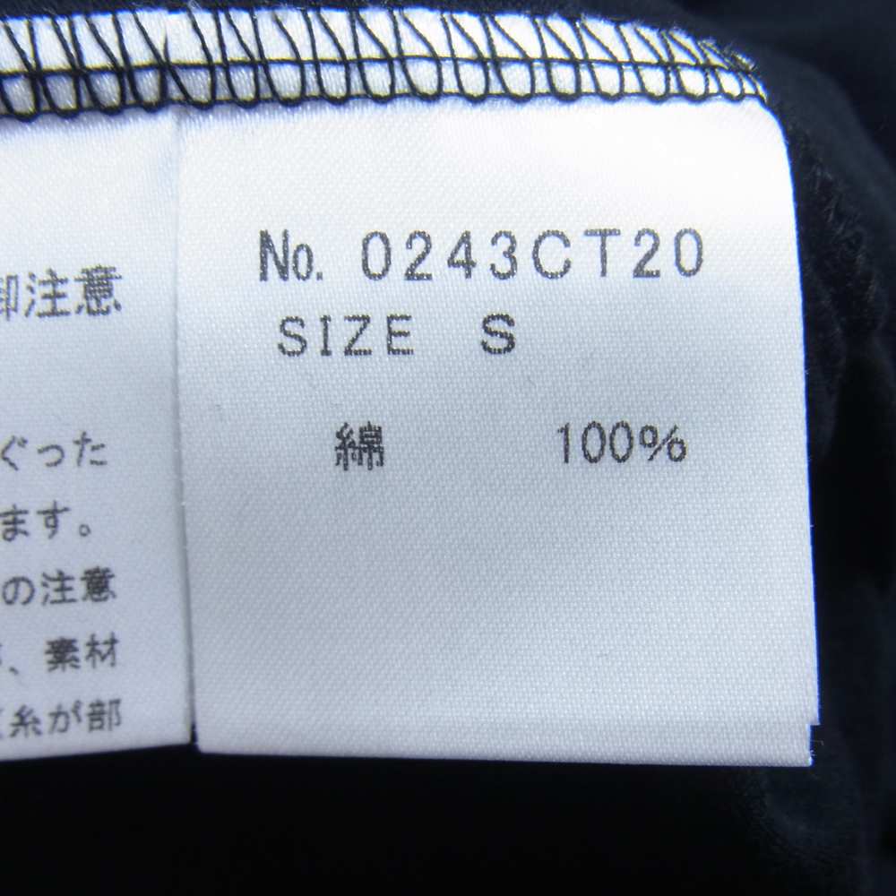 HYSTERIC GLAMOUR ヒステリックグラマー 0243CT20 30周年 30th ANNIVERSARY プリント Tシャツ ブラック系 S【新古品】【未使用】【中古】