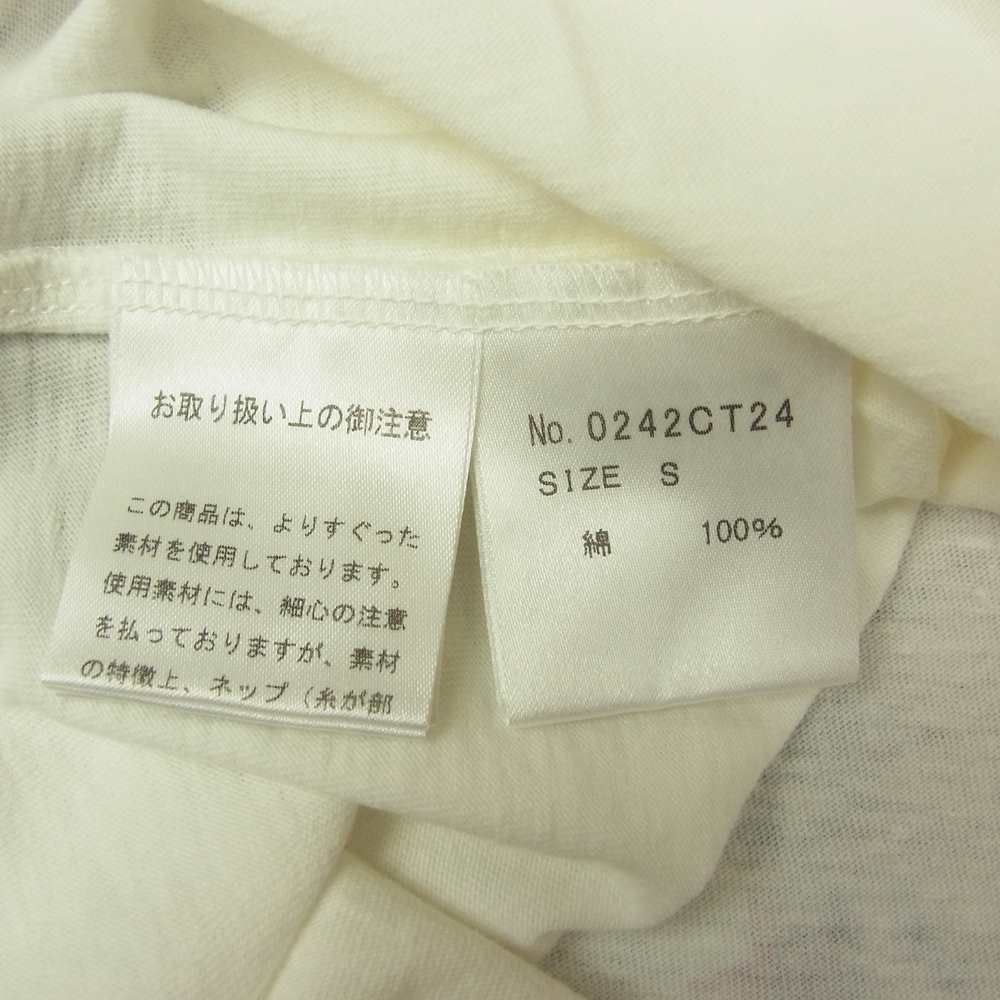 HYSTERIC GLAMOUR ヒステリックグラマー 0242CT24 THE ALL HYSTERIC GIRL ヌードガール スター Tシャツ ホワイト系 S【新古品】【未使用】【中古】