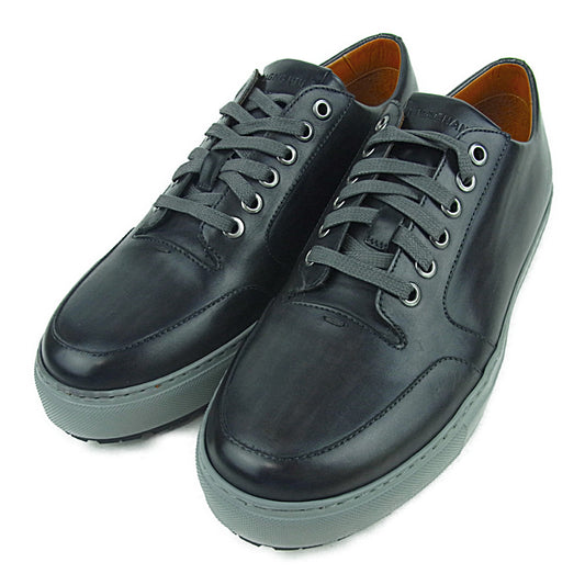 マグナーニ 17962 ROBERT ロバート レザー ローカット スニーカー スペイン製 ブラック系 40【中古】