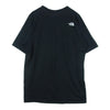 THE NORTH FACE ノースフェイス NT12276 S/S GTD LOGO CREW ロゴ クルーネック 半袖 Tシャツ ブラック系 XL【中古】