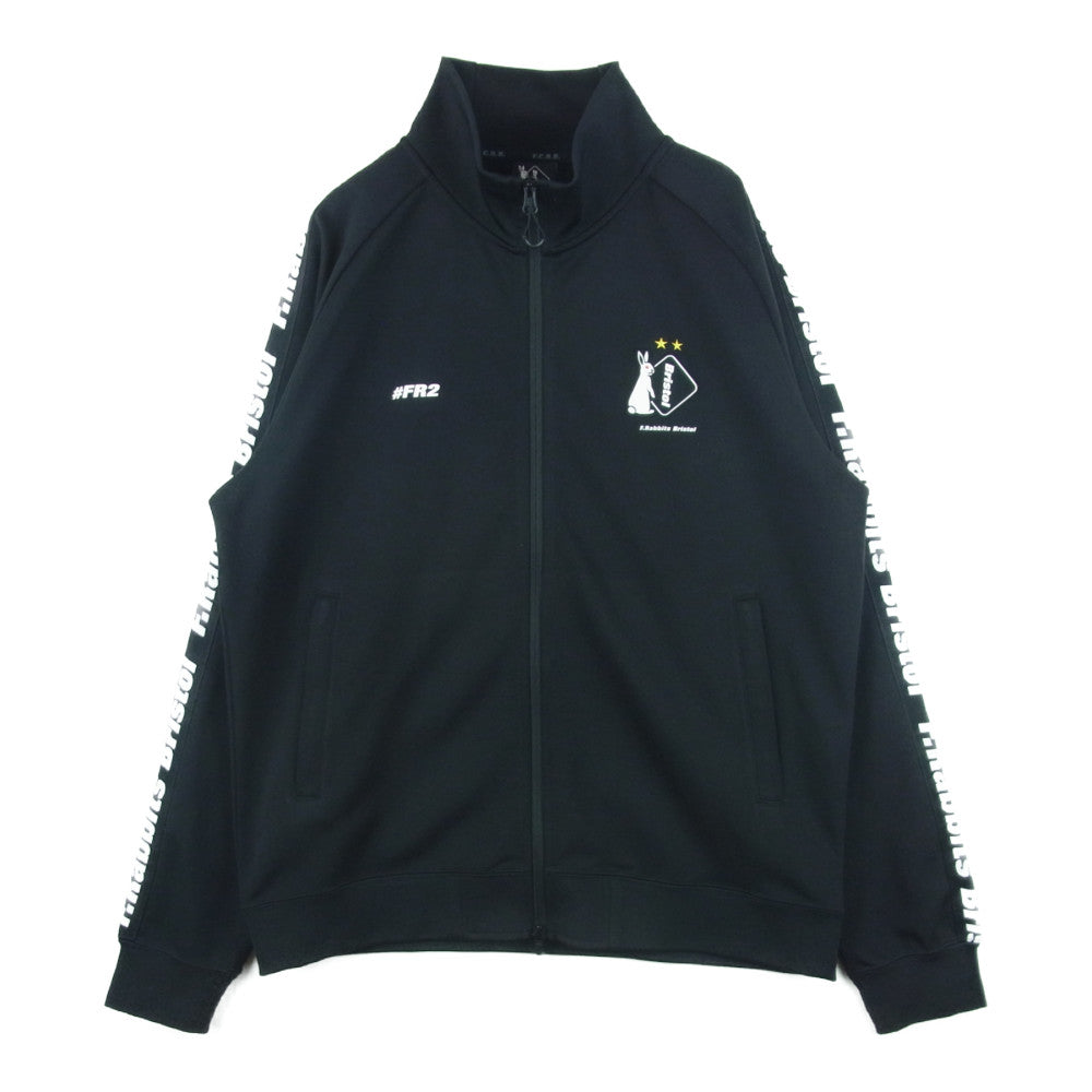 F.C.R.B. エフシーアールビー FCRB-202120 #FR2 エフアールツー TRAINING JERSEY トレーニング ジャージ トラック ジャケット ブラック系 XL【中古】