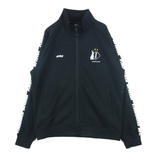 F.C.R.B. エフシーアールビー FCRB-202120 #FR2 エフアールツー TRAINING JERSEY トレーニング ジャージ トラック ジャケット ブラック系 XL【中古】