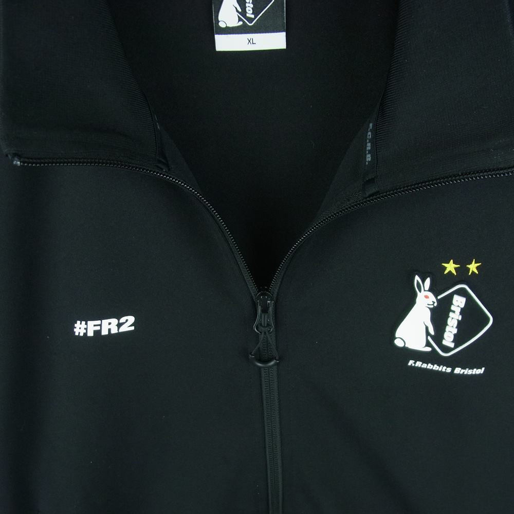 F.C.R.B. エフシーアールビー FCRB-202120 #FR2 エフアールツー TRAINING JERSEY トレーニング ジャージ トラック ジャケット ブラック系 XL【中古】