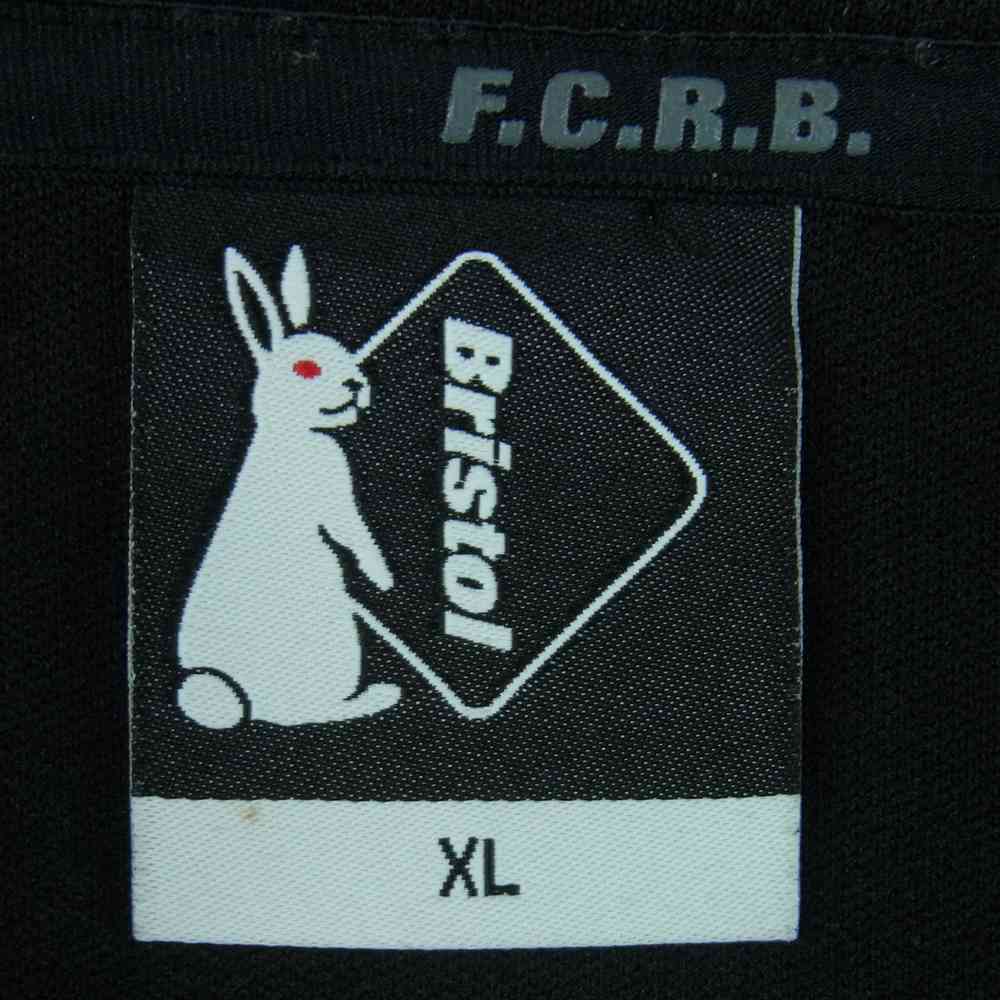 F.C.R.B. エフシーアールビー FCRB-202120 #FR2 エフアールツー TRAINING JERSEY トレーニング ジャージ トラック ジャケット ブラック系 XL【中古】
