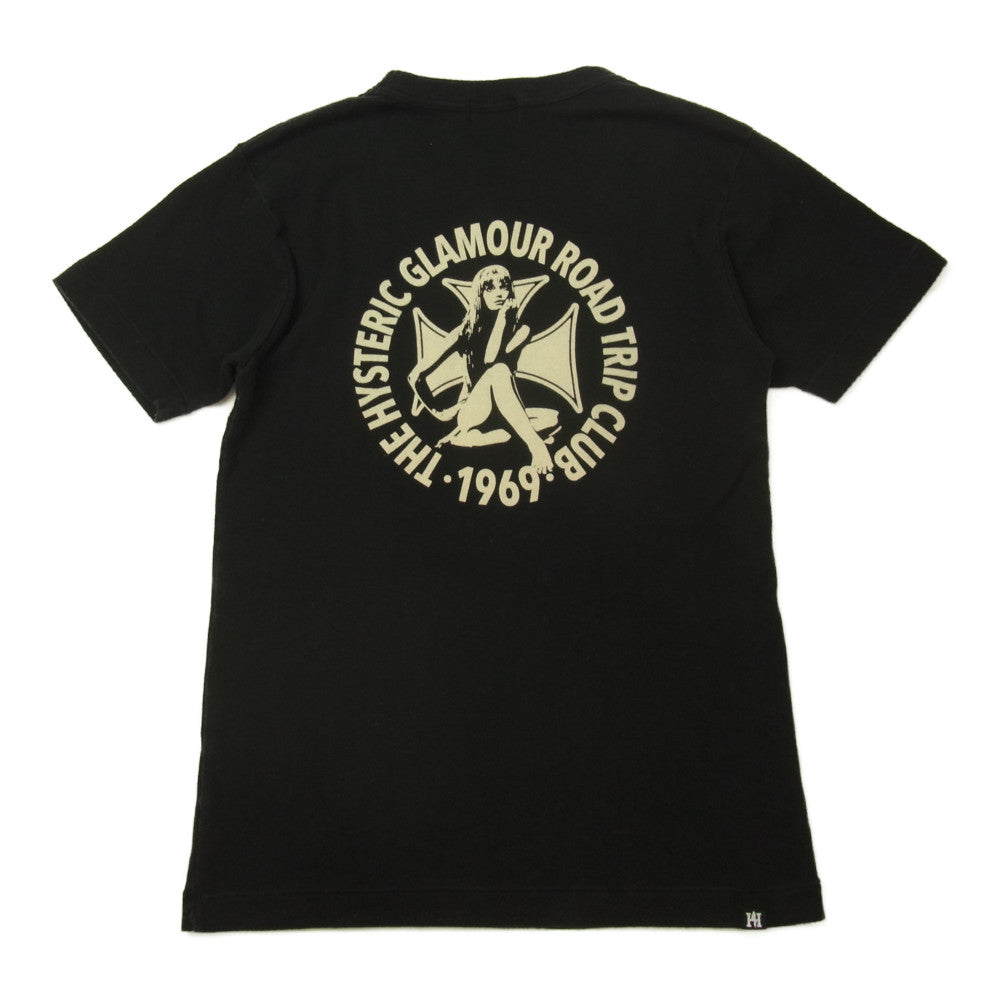 HYSTERIC GLAMOUR ROSESスタッズ付き Tシャツ - トップス