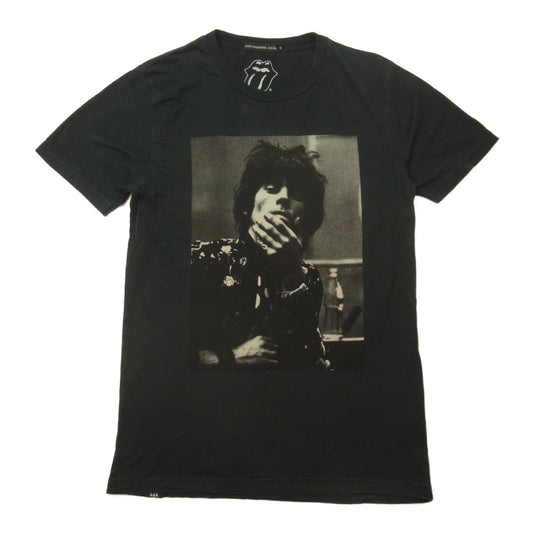 HYSTERIC GLAMOUR ヒステリックグラマー 06171CT03 THEE HYSTERIC XXX ローリングストーンズ フォトプリント 半袖 Tシャツ ブラック系 S【中古】