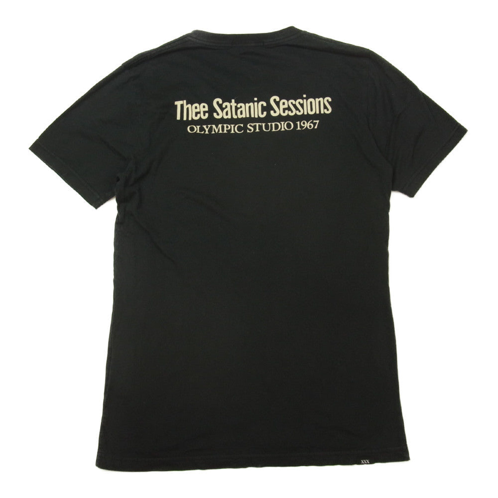 HYSTERIC GLAMOUR ヒステリックグラマー 06171CT03 THEE HYSTERIC XXX ローリングストーンズ フォトプリント 半袖 Tシャツ ブラック系 S【中古】