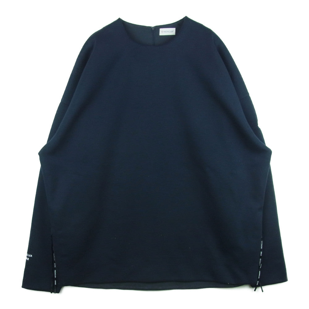 MONCLER モンクレール GENIUS 4 国内正規品 HYKE G209K800006 899GA SCUBA LOGO ハイク スウェット シャツ ダークネイビー系 4【中古】
