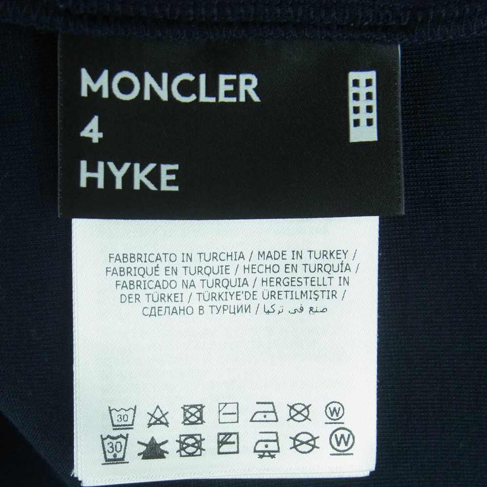 MONCLER モンクレール GENIUS 4 国内正規品 HYKE G209K800006 899GA SCUBA LOGO ハイク スウェット シャツ ダークネイビー系 4【中古】