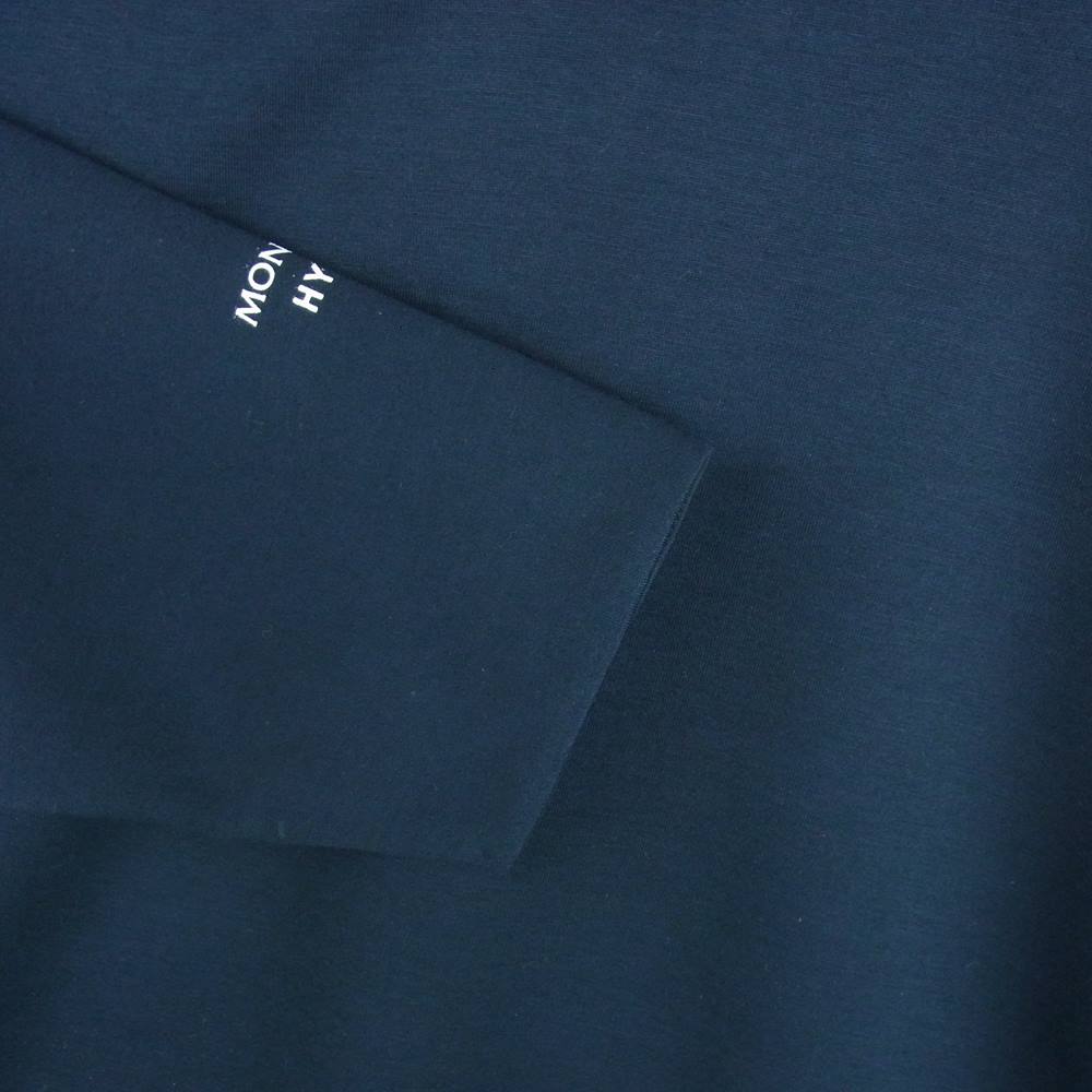 MONCLER モンクレール GENIUS 4 国内正規品 HYKE G209K800006 899GA SCUBA LOGO ハイク スウェット シャツ ダークネイビー系 4【中古】