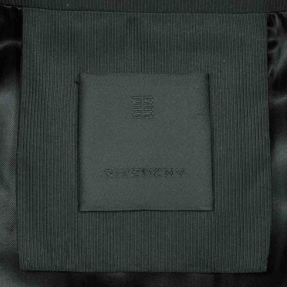GIVENCHY ジバンシィ BM00QX13P3 国内正規品 ツイル フーデッド ジャケット ブラック系 56【中古】