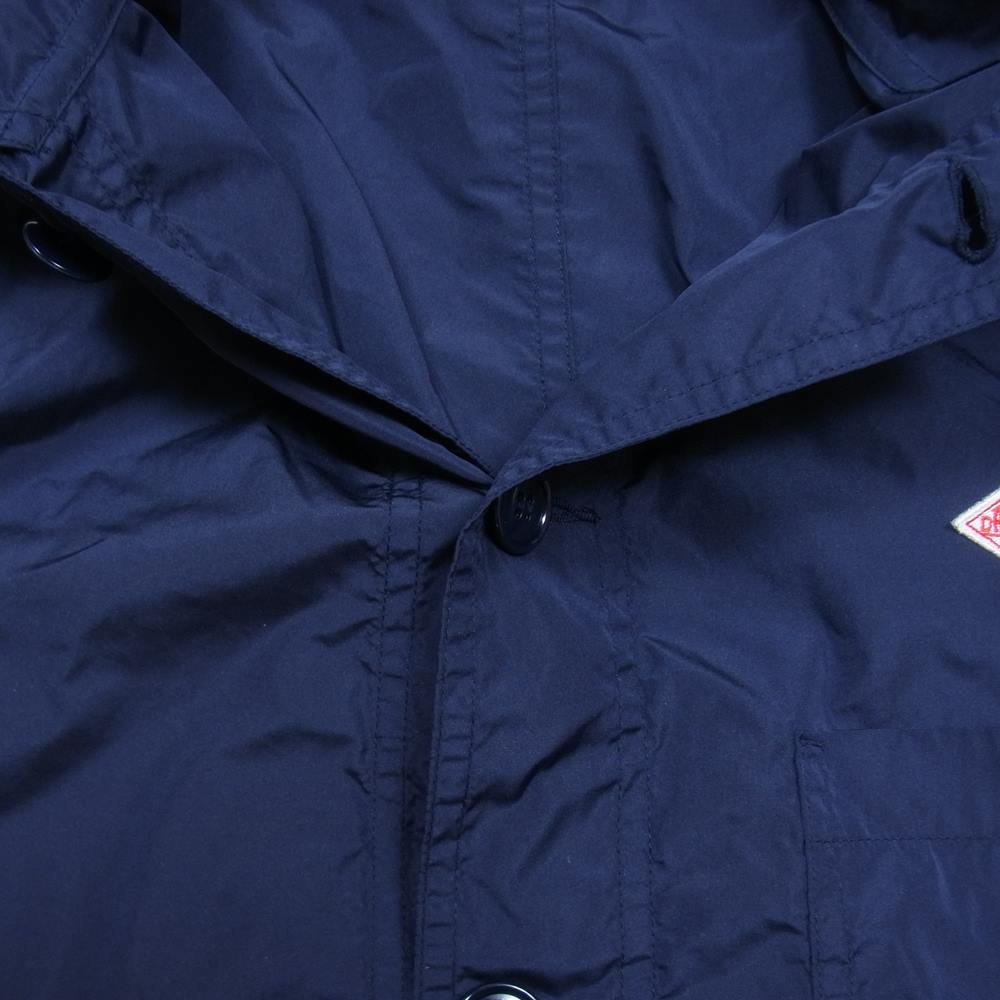 Danton ダントン FA22-112-01 BEAMS 別注 MICRO TAFTA COVERALLS マイクロ タフタ カバーオール ジャケット ネイビー系 40【中古】