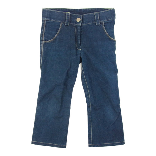 JIL SANDER ジルサンダー ジップフライ デニム ハーフパンツ ショーツ インディゴブルー系 32【中古】