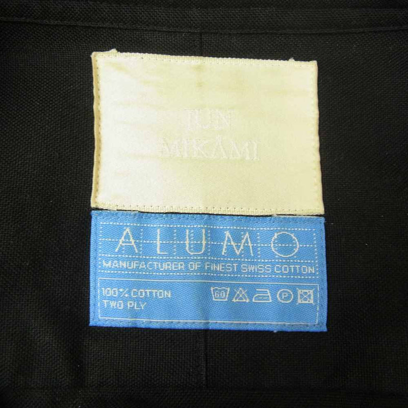 ジュン ミカミ 18SS ALUMO アルモコットン プルオーバー シャツ