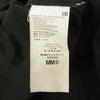 MAISON MARGIELA メゾンマルジェラ MM6 エムエムシックス 18SS S52CT0294 S48447 OVERSIZE DRESS WITH POCKETS オーバーサイズ ドレス ステッチ サイドスリット Vネック ワンピース ブラック系 36【中古】