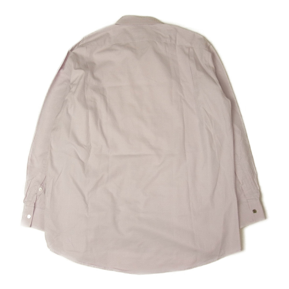 HERMES エルメス 仏製 ドレスシャツ ピンク系 43【中古】