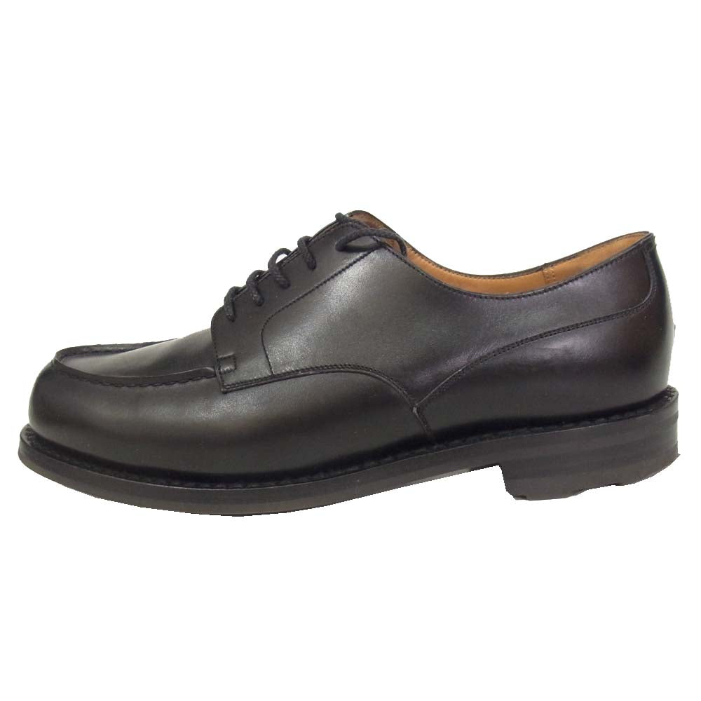 J.M WESTON ジェイエムウエストン 31-101-641-2A GOLF ゴルフ Uチップ ダービー レザー シューズ ブラック系 9 1/2D【美品】【中古】