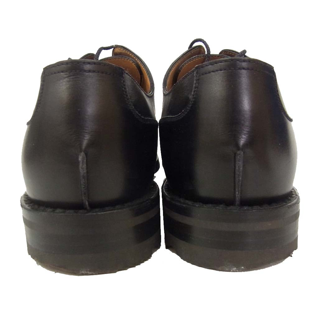 J.M WESTON ジェイエムウエストン 31-101-641-2A GOLF ゴルフ Uチップ ダービー レザー シューズ ブラック系 9 1/2D【美品】【中古】