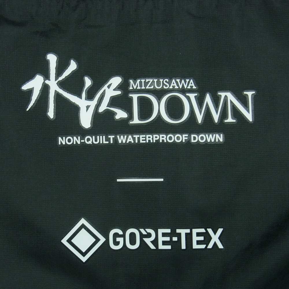 DESCENTE デサント DAMSGK34U ALLTERRAIN GORE-TEX 水沢ダウン オルテライン ゴアテックス ダウン ジャケット ダークネイビー系 L【中古】