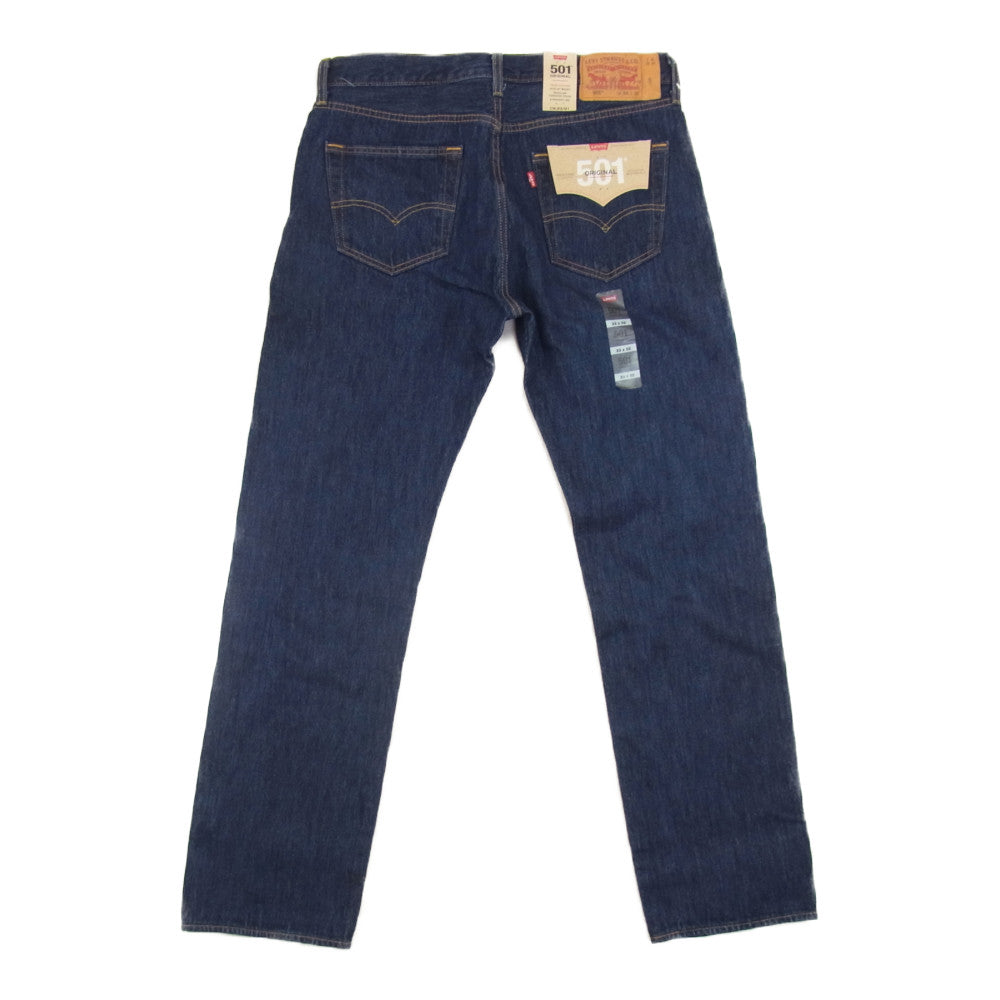 Levi's リーバイス 00501-0115 ベトナム製 デニム パンツ ボタンフライ 33×32 インディゴブルー系 33【中古】