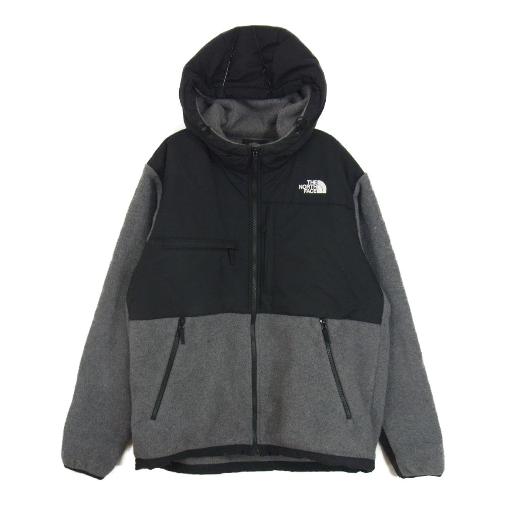 THE NORTH FACE ノースフェイス NA71832 Denali Hoodie デナリ フーディ フリース ジャケット グレー系 L【中古】