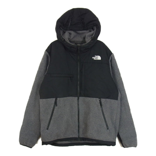 THE NORTH FACE ノースフェイス NA71832 Denali Hoodie デナリ フーディ フリース ジャケット グレー系 L【中古】