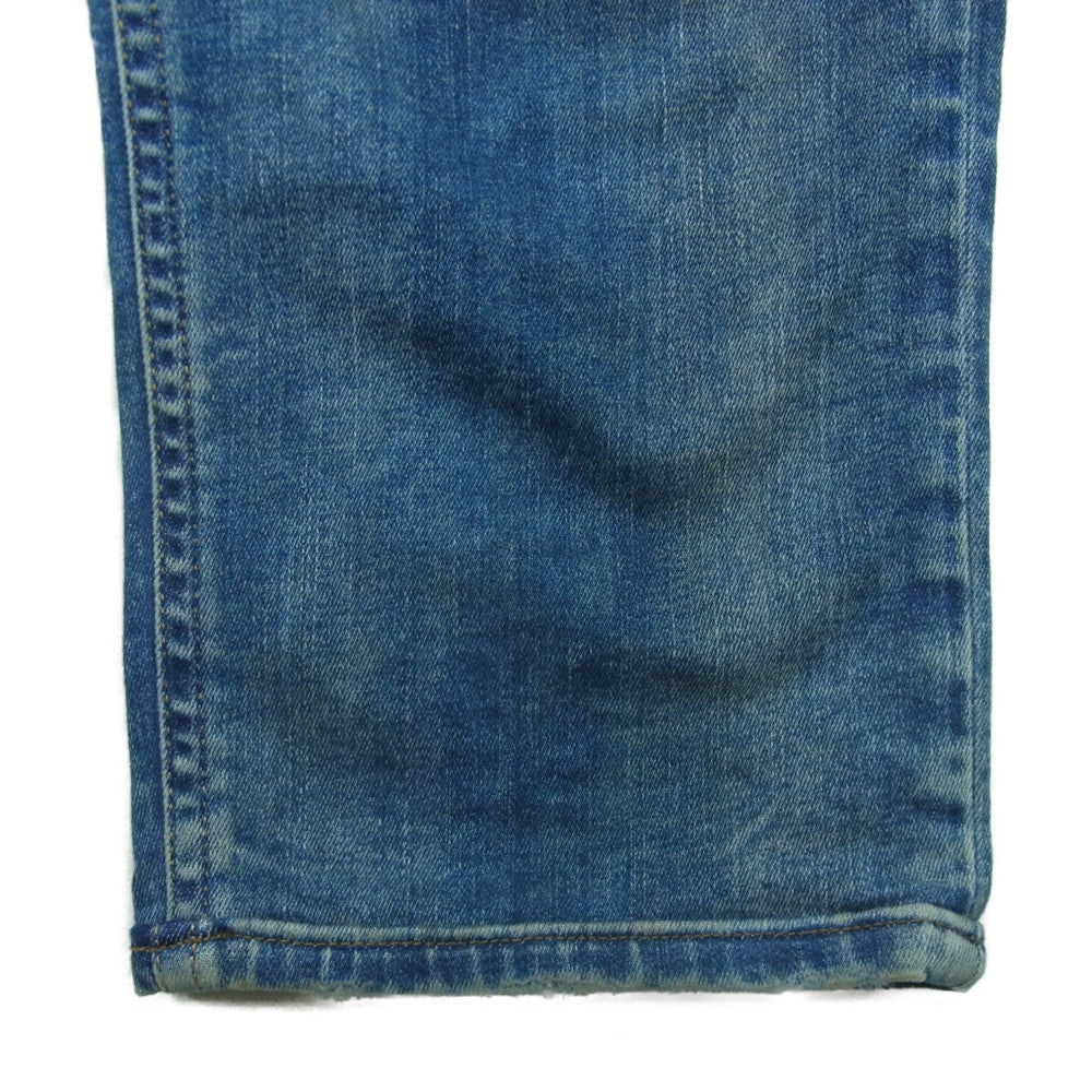 DIESEL ディーゼル THOMMER-T ダメージ加工 ストレッチ デニム パンツ コットン インディゴブルー系 W36【中古】