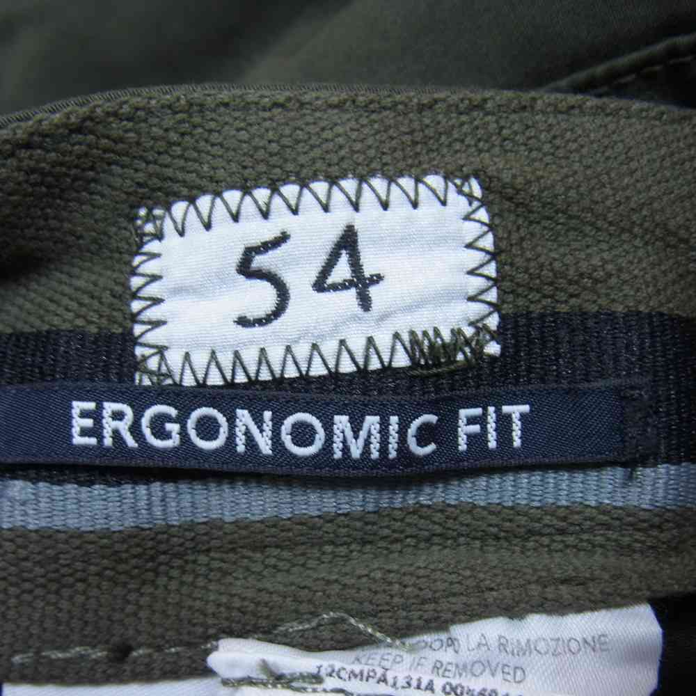 C.P.Company シーピーカンパニー 22SS 12CMPA131A SATIN STRETCH CARGO PANTS ゴーグルレンズディテール ストレッチサテン カーゴパンツ 黒緑系 54【中古】