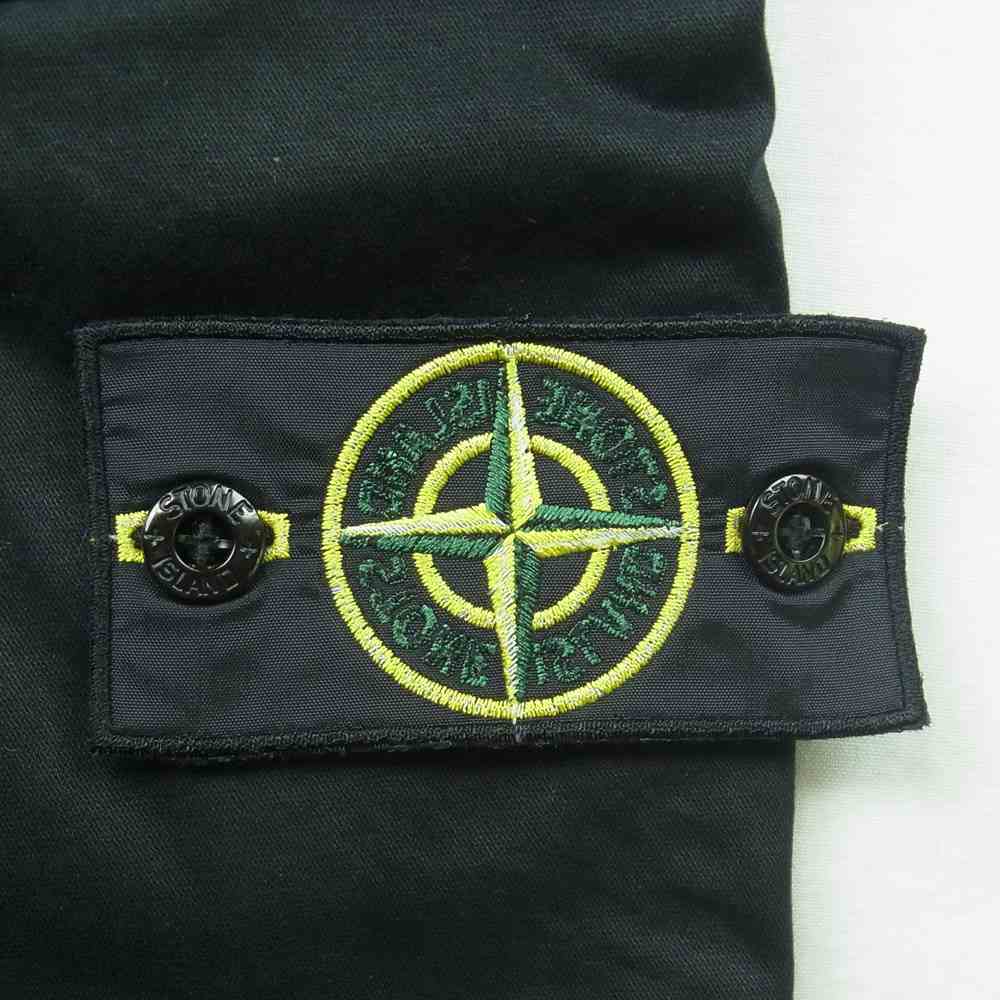 STONE ISLAND ストーンアイランド 741530504 Straight-Leg Cargo Trousers カーゴ トラウザー パンツ ブラック系 36【中古】