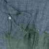 PORTER CLASSIC ポータークラシック 20SS ROLL UP BAMBOO LINEN SHIRT ロールアップ バンブーリネン 長袖 シャツ グレー系 XL【中古】