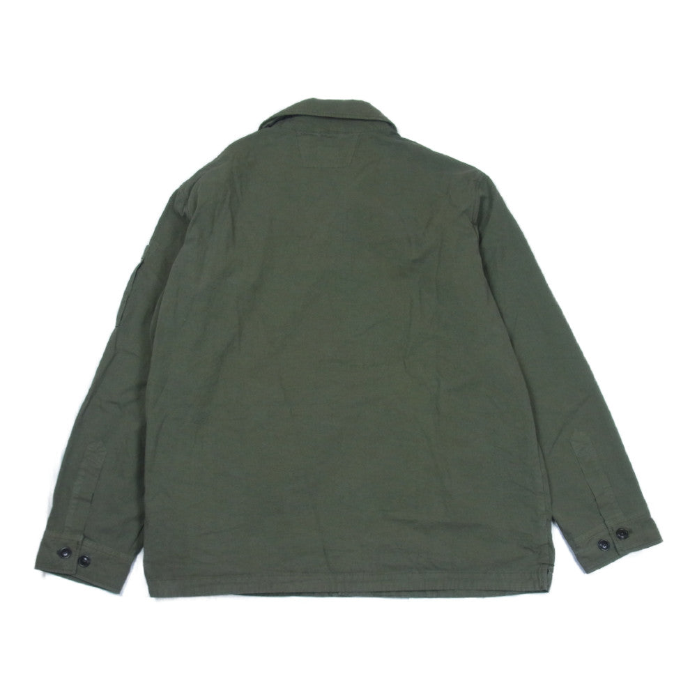 C.P.Company シーピーカンパニー 12CMOW212A ゴーグルレンズディテール ガーメントダイ カバーオール ジャケット カーキ系 56【中古】