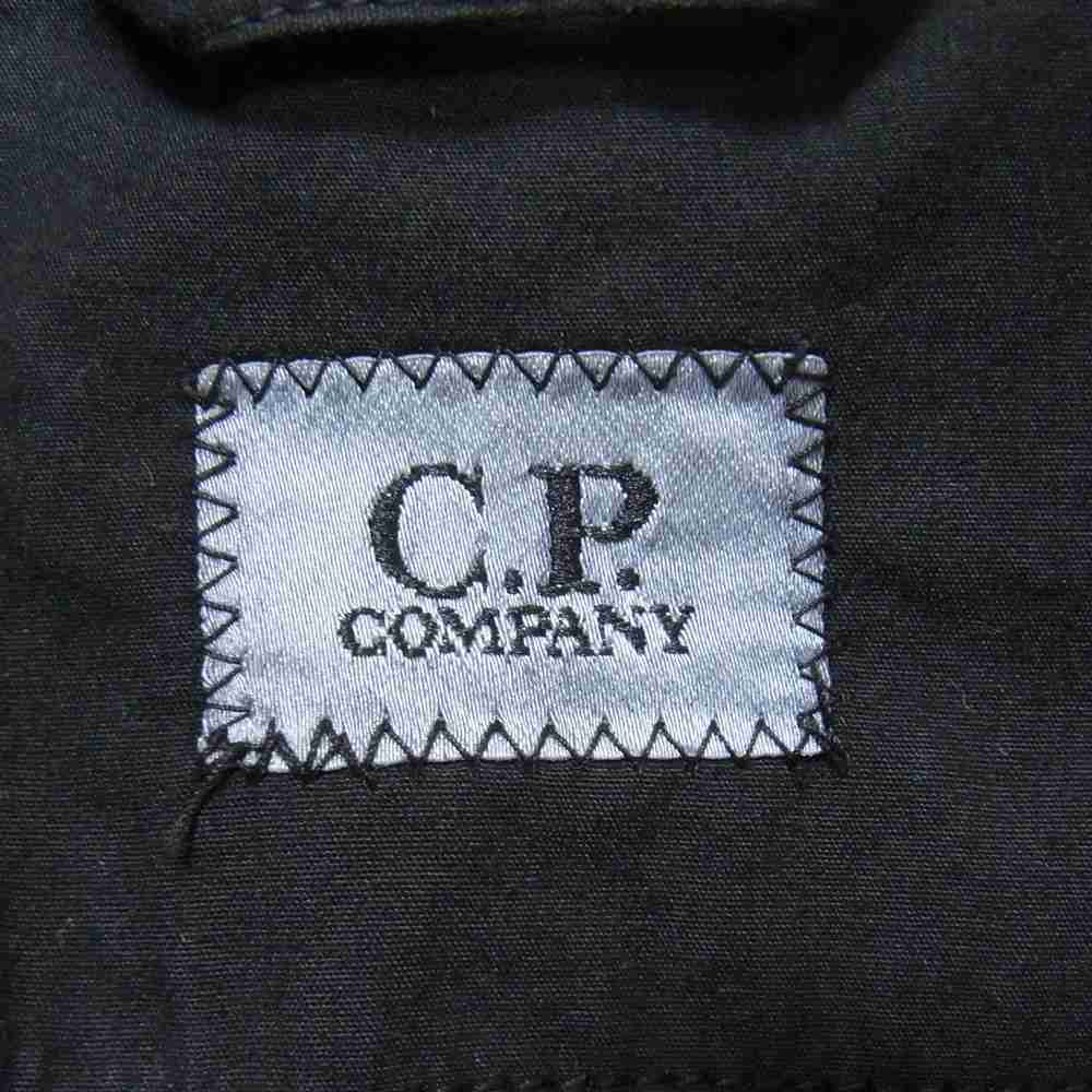 C.P.Company シーピーカンパニー 12CMOW212A ゴーグルレンズディテール ガーメントダイ カバーオール ジャケット ブラック系 56【中古】