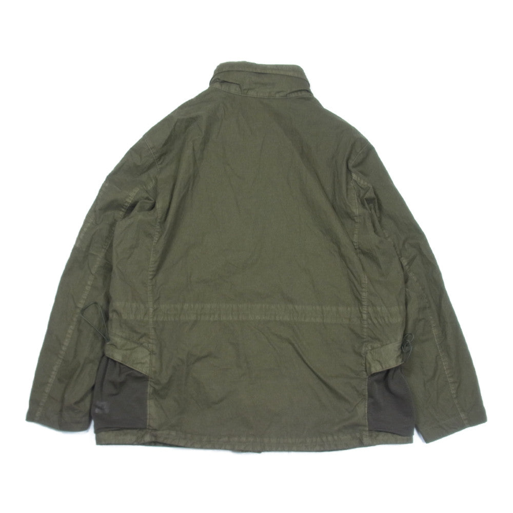 C.P.Company シーピーカンパニー 22SS 12CMOW210A 50 Fili Gum Utility Jacket ゴーグルレンズディテール ガーメントダイ ユーティリティ ジャケット カーキ系 56【美品】【中古】