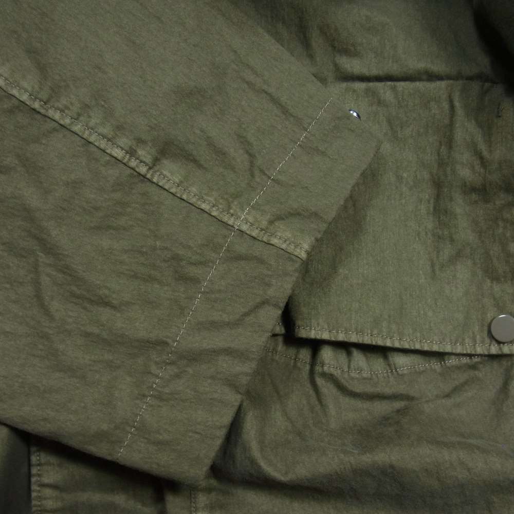 C.P.Company シーピーカンパニー 22SS 12CMOW210A 50 Fili Gum Utility Jacket ゴーグルレンズディテール ガーメントダイ ユーティリティ ジャケット カーキ系 56【美品】【中古】