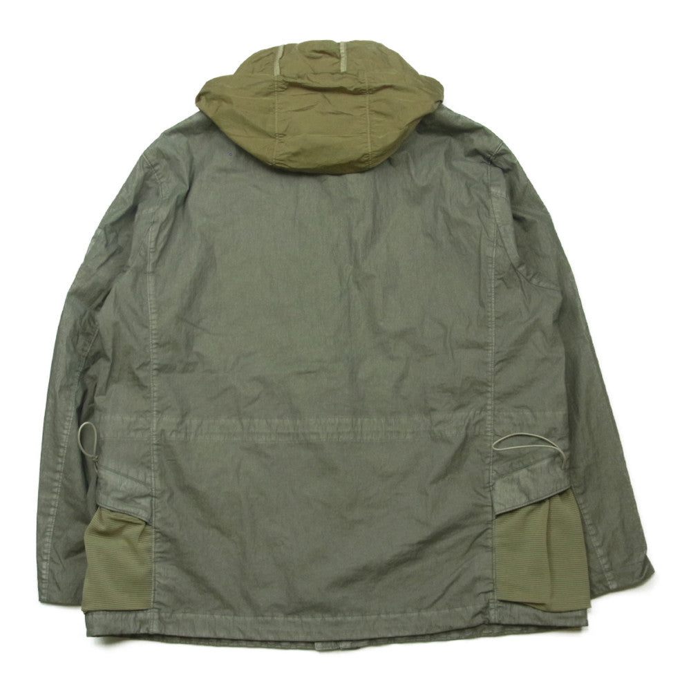 C.P.Company シーピーカンパニー 22SS 12CMOW210A 50 Fili Gum Utility Jacket ゴーグルレンズディテール ガーメントダイ ユーティリティ ジャケット グレー系 56【美品】【中古】