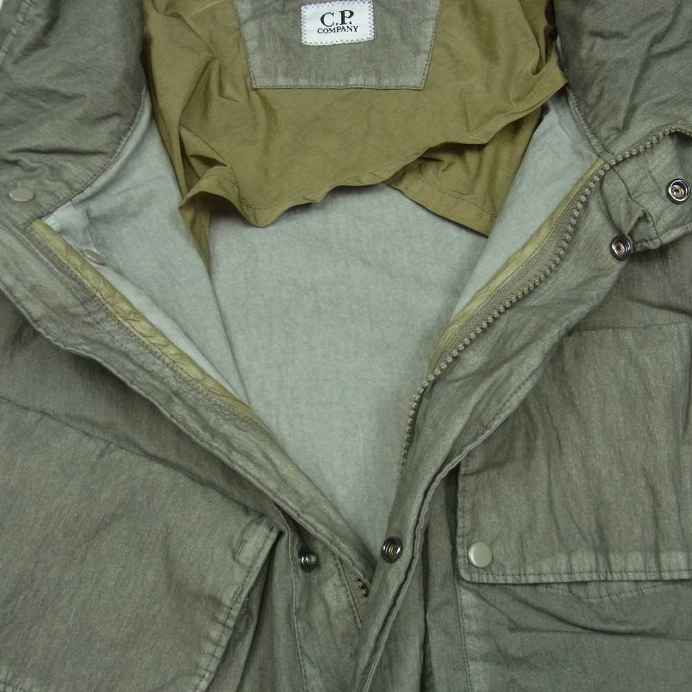 C.P.Company シーピーカンパニー 22SS 12CMOW210A 50 Fili Gum Utility Jacket ゴーグルレンズディテール ガーメントダイ ユーティリティ ジャケット グレー系 56【美品】【中古】